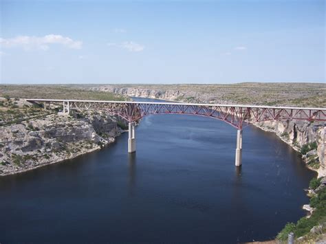 Pecos River Highway Bridge Ozona Texas