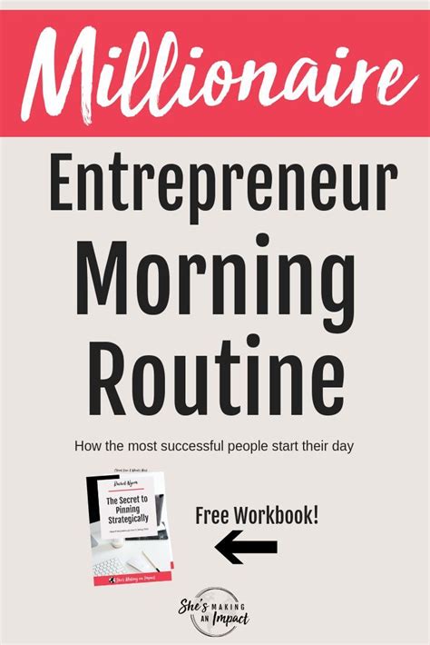 Successful Morning Routine For Entrepreneurs Artofit