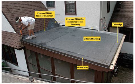 Installing A Low Slope Epdm Roof Fine Homebuilding