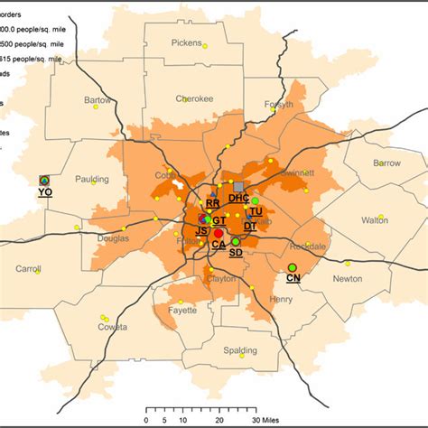 28 Map Of Atlanta By Zip Code Maps Online For You
