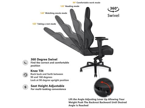 With ergonomic design to contour the human body. Anda Seat DARK SERIES - E-sports Gami (end 3/7/2021 8:15 AM)