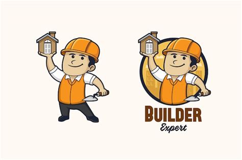 Premium Vector Builder Logo