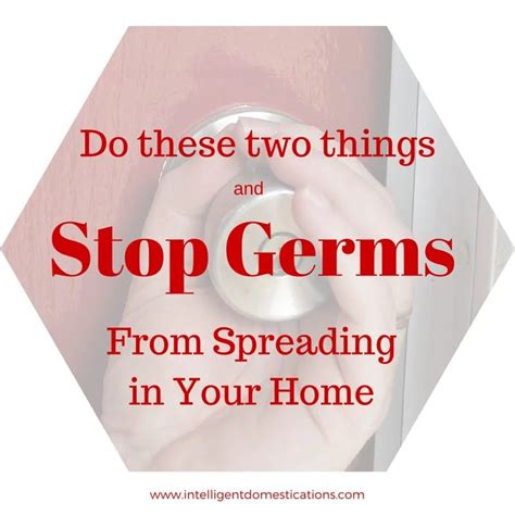 Stop Germs From Spreading In Your Home With These Easy Tips