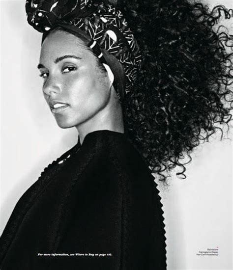 Alicia Keys Trend Sem Maquiagem Pelo Natural Natural Hair Care