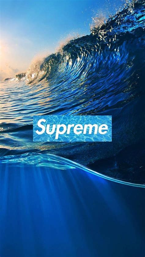 Blue Supreme Wallpapers Wallpaper Cave