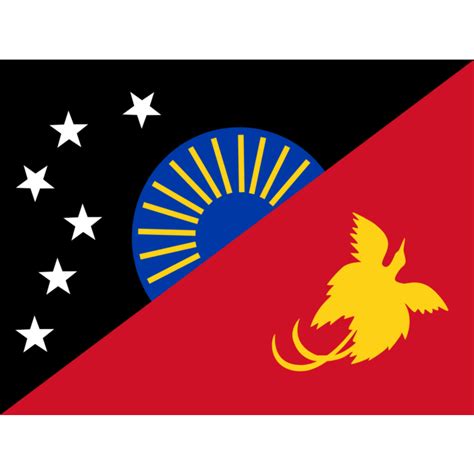 Flag Sandaun Papua New Guinean Provincial Landscape Flag 135m²