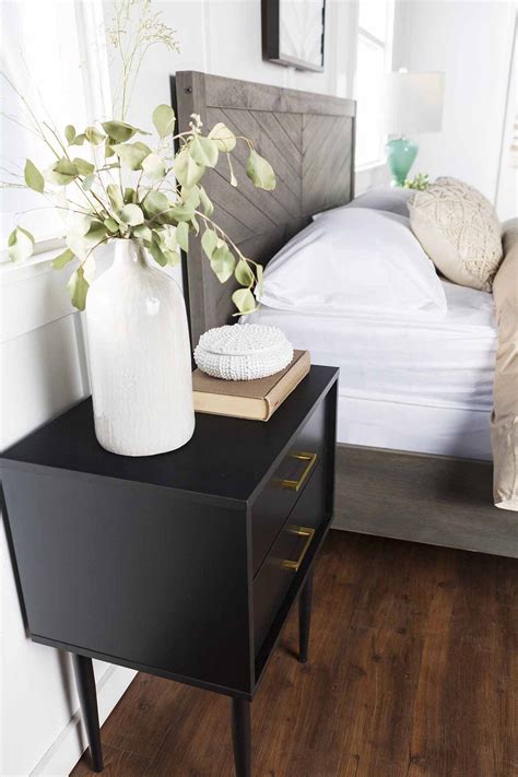 Organize And Simplify Your Bedside Clutter With Our Olivia Two Drawer