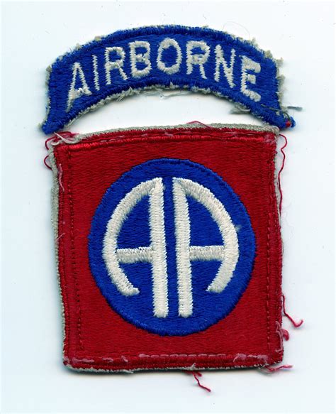 Ww2 82nd Airborne Division Patch Chasing Militaria