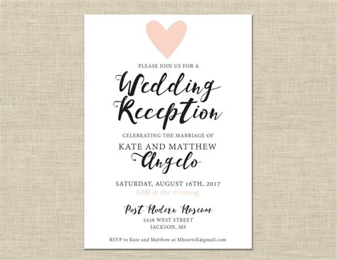 Informal Wedding Invitation Wording - abc wedding