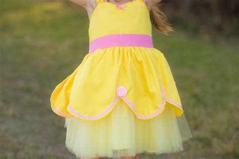 Belle Dress Princess Costume Tutu Dress From Lover Dovers Etsy