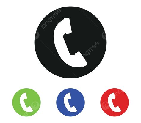 Phone Handset Icon Customer Phone Handset Vector Customer Phone