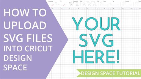 How To Upload A Svg File In Cricut Design Space Youtube