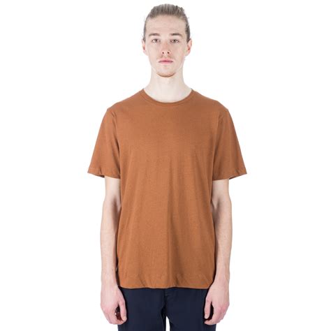 Mhl By Margaret Howell Basic T Shirt Copper Consortium