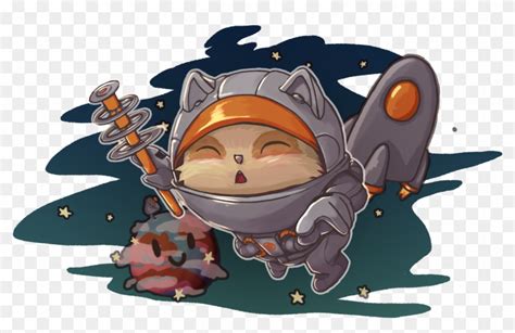 I Drew Astronaut Teemo Two Days Ago But I Changed The Cartoon Hd Png