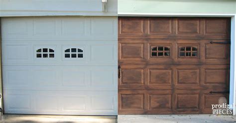 Many of our customers have found our instructions to be helpful in repairing their garage this tutorial is for experienced maintenance personnel only. DIY: Faux Stained Wood Garage Door Tutorial | Hometalk