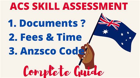 acs skill assessment guide for australia pr process skillassessment youtube
