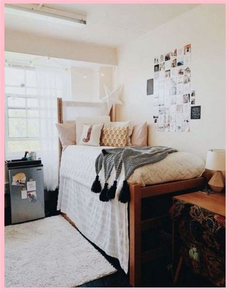 Cozy Dorm Room Dorm Room Hacks Living Room Decor Pillows Girls Dorm