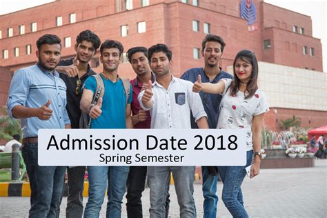 Apply online for any course at. Closing Admission Date 2018 for Spring Intake | University ...