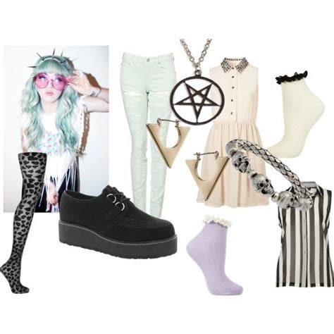 Pastel Goth Grunge By Twisted Candy On Polyvore Fashion Pastel