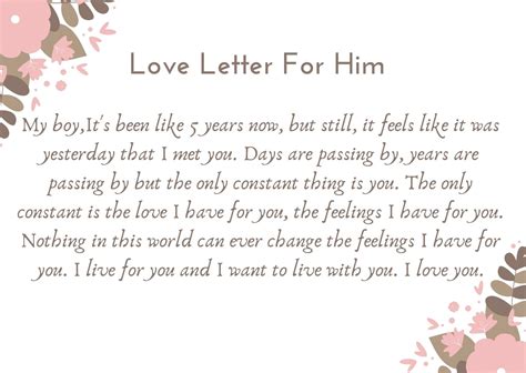 Love Letter For Himboyfriend Original Short And Long Love Letter