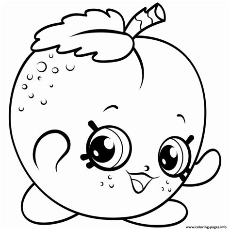 √ 32 Printable Shopkins Coloring Pages | Halloweenfiles.com | Shopkin