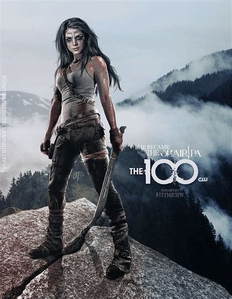 I Love Octavia So Much The 100 Poster The 100 Show The 100