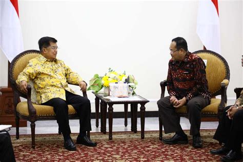 Celebesfoto Wapres Jk Temui Rektor Universitas Negeri Yogyakarta