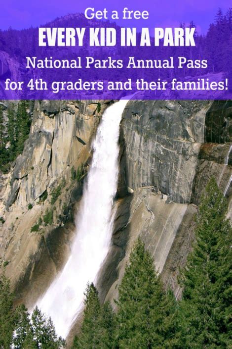 Free Every Kid In A Park National Parks Annual Pass For 4th Graders