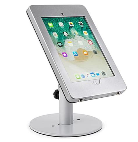 Countertop Ipad Pro Tablet Stand Adjustable Height Black