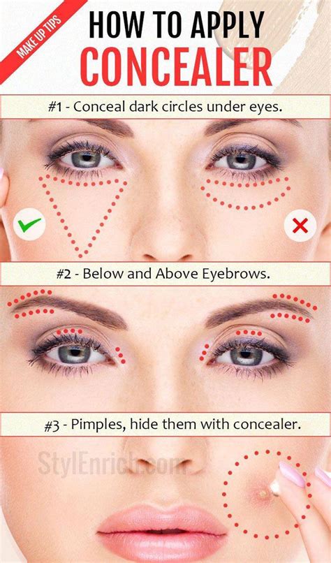 how to apply concealer the correct way learn basic makeup tips and tricks for beginners