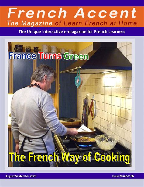 Learning French Magazine Living In France Magazine About French