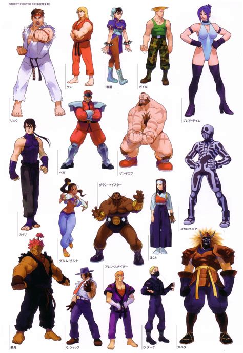 Street Fighter Alpha Street Fighter Art Street Fighter Characters Street Fighter Ex