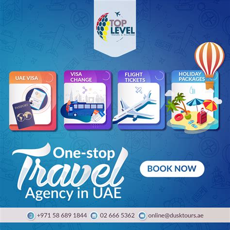 One Stop Shop Travel And Tourism Holiday Packaging Poster Design