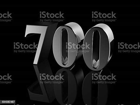 Number 700 Stock Photo Download Image Now 2015 Black Color
