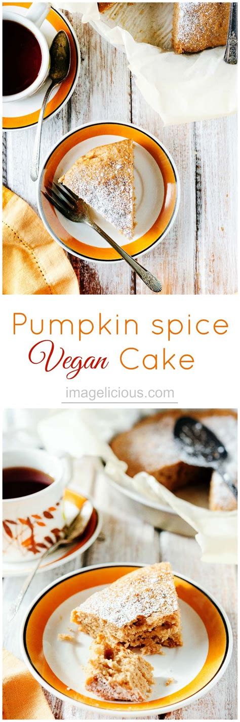 Pumpkin Spice Vegan Cake Recipe Pumpkin Recipes Vegan