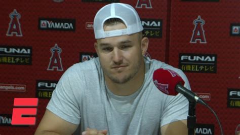 Mike Trout On Honoring Tyler Skaggs With Angels No Hitter You Cant