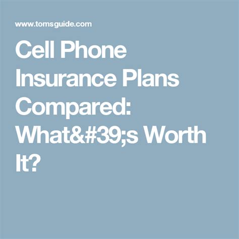 But it is a topic a lot of people have questions about, particularly when it comes to two things: Cell Phone Insurance Plans Compared: What's Worth It? | Cell phone, Cell, How to plan