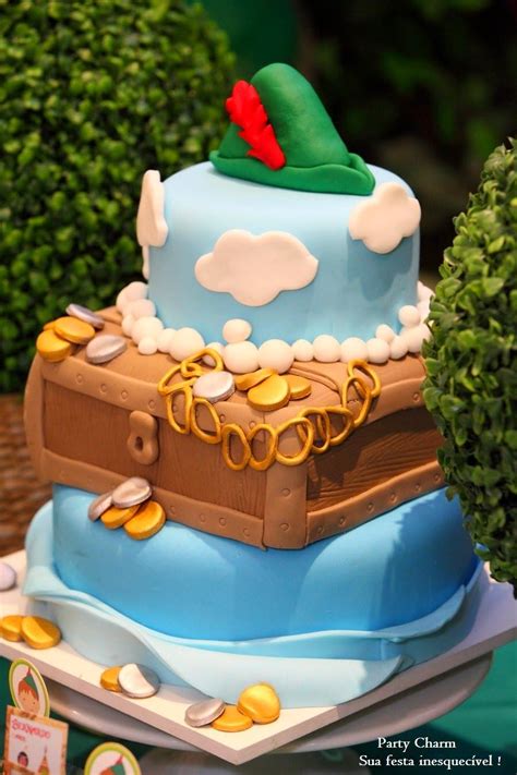 Facebook gives people the power to share and makes the. Festa Peter Pan!! | Festa de peter pan, Peter pans, Bolos ...