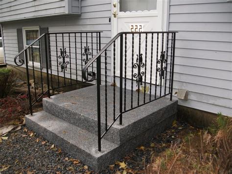See more ideas about outdoor stairs, outdoor stair railing, stair railing. Iron Exterior Stair Railing Kits — Home Decoration : Exterior Stair Railing Kits: Handrails ...