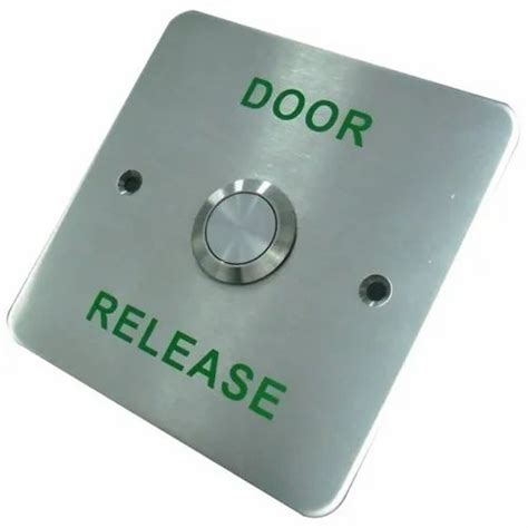 Touch Stainless Steel Exit Button 3 Inch X 3 Inch For Door Access
