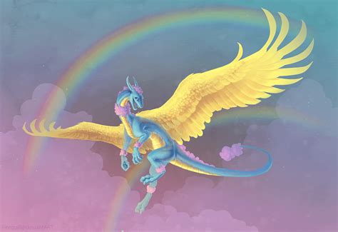 Rainbow Dragon Wallpapers Top Free Rainbow Dragon Backgrounds