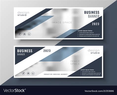 Two Corporate Professional Business Banners Design