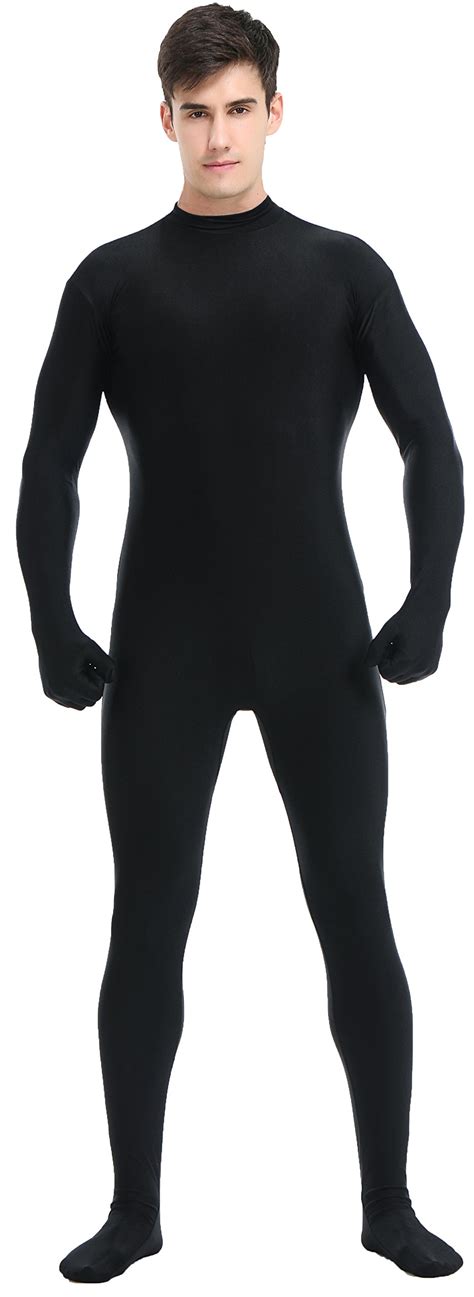 Buy Speeriseadult Full Spandex Bodysuit Unitard Costume Zentai Suit Without Hood M Black