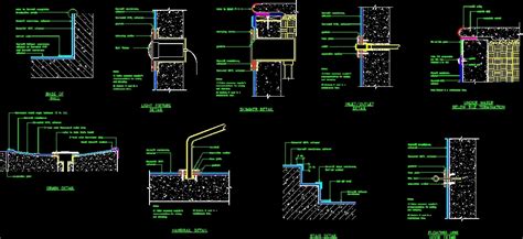 Pools Details Dwg Detail For Autocad • Designs Cad