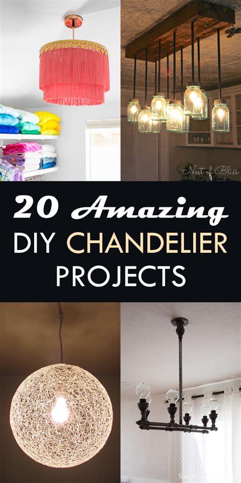 20 Amazing Diy Chandelier Projects For Diyers