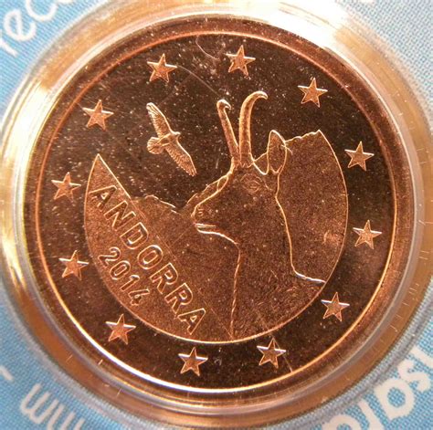 Andorra 1 Cent Coin 2014 Euro Coinstv The Online Eurocoins Catalogue