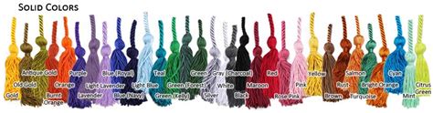 Graduation Honor Cords In Your School Colors