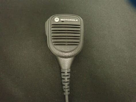 Motorola Pmmn4069a Two Way Radio Speaker Microphone Ebay