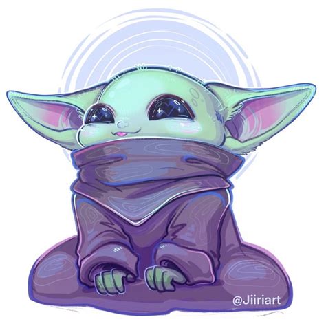 Baby Yoda Fan Art Round Up — Mr Jake Parker Yoda Art Yoda Drawing