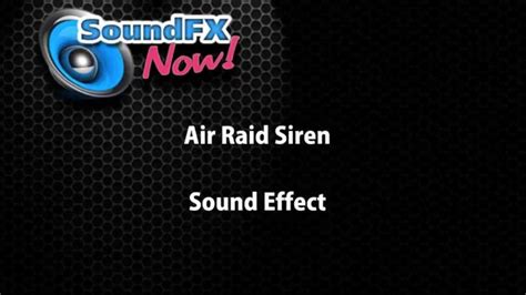 Air Raid Or Tornado Siren Sound Effect Youtubevia Torchbrowser Com